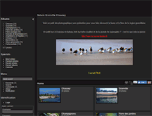 Tablet Screenshot of nature-granville-chausey.com